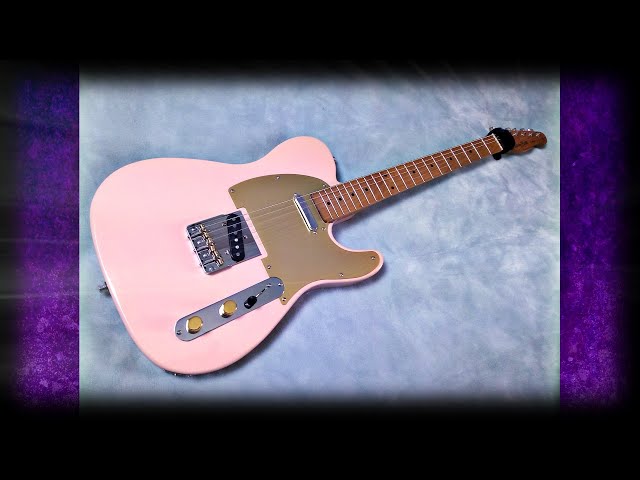 DREAM GUITAR BUILT from a Harley Benton TE 62 CC SP + Fender