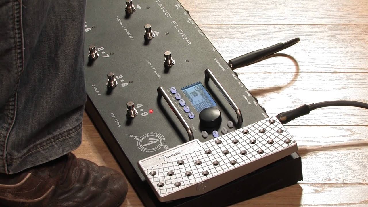 Fender Mustang Floor demo - YouTube