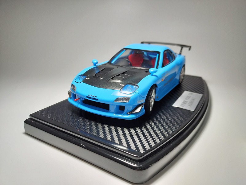 アオシマ RE雨宮 FD3S RX-7 プラモデル 製作 完成品 | 自己満カー