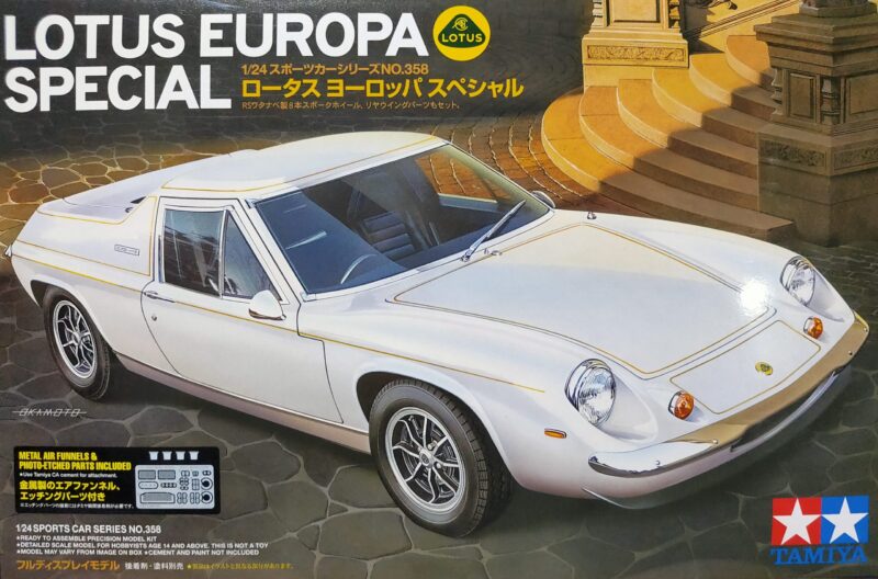 タミヤ ロータス ヨーロッパSP 製作ブログ 開封からスジ彫りまで
