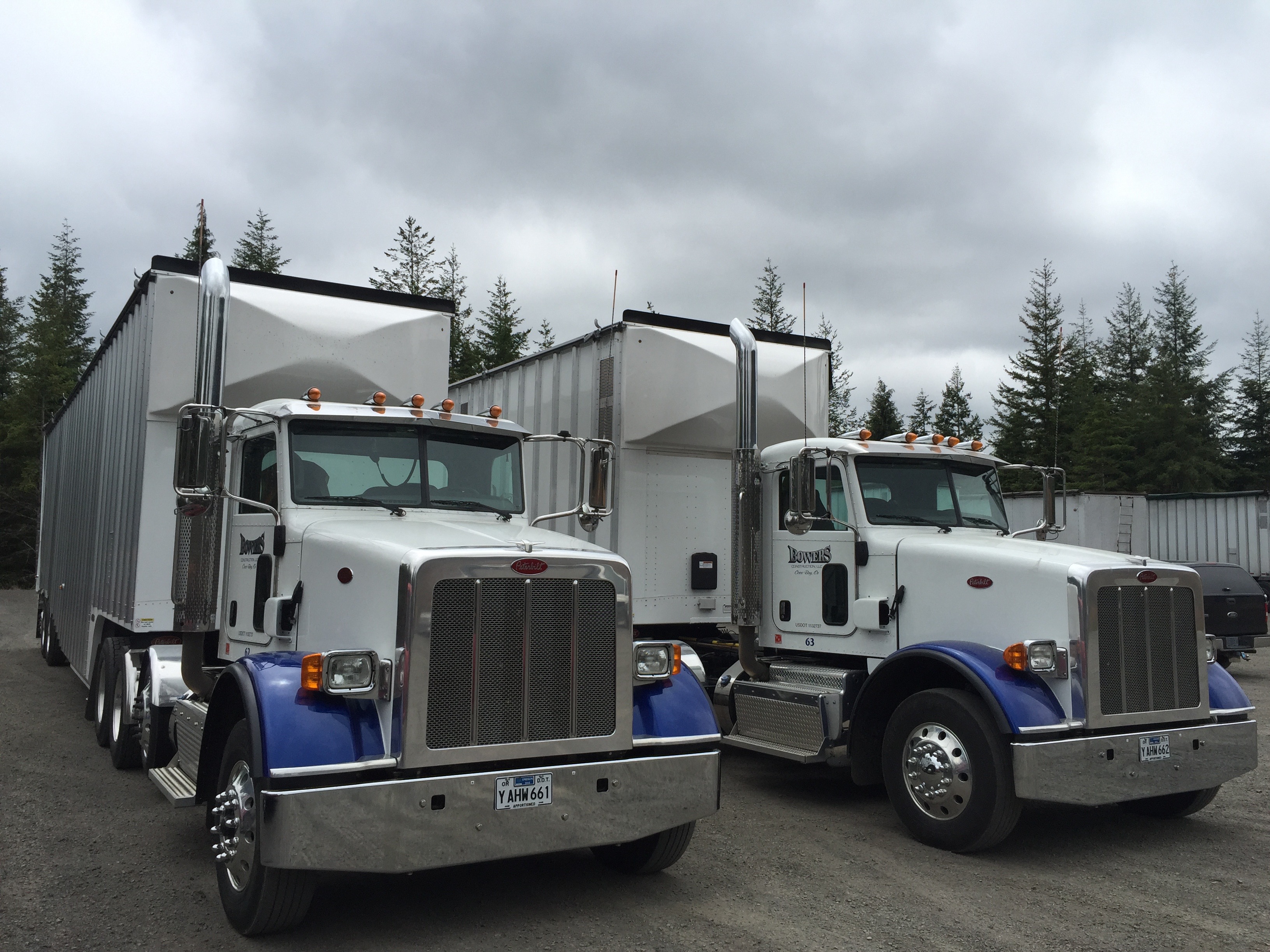 Equipment | Bowers Trucking Co. Coos Bay Oregon