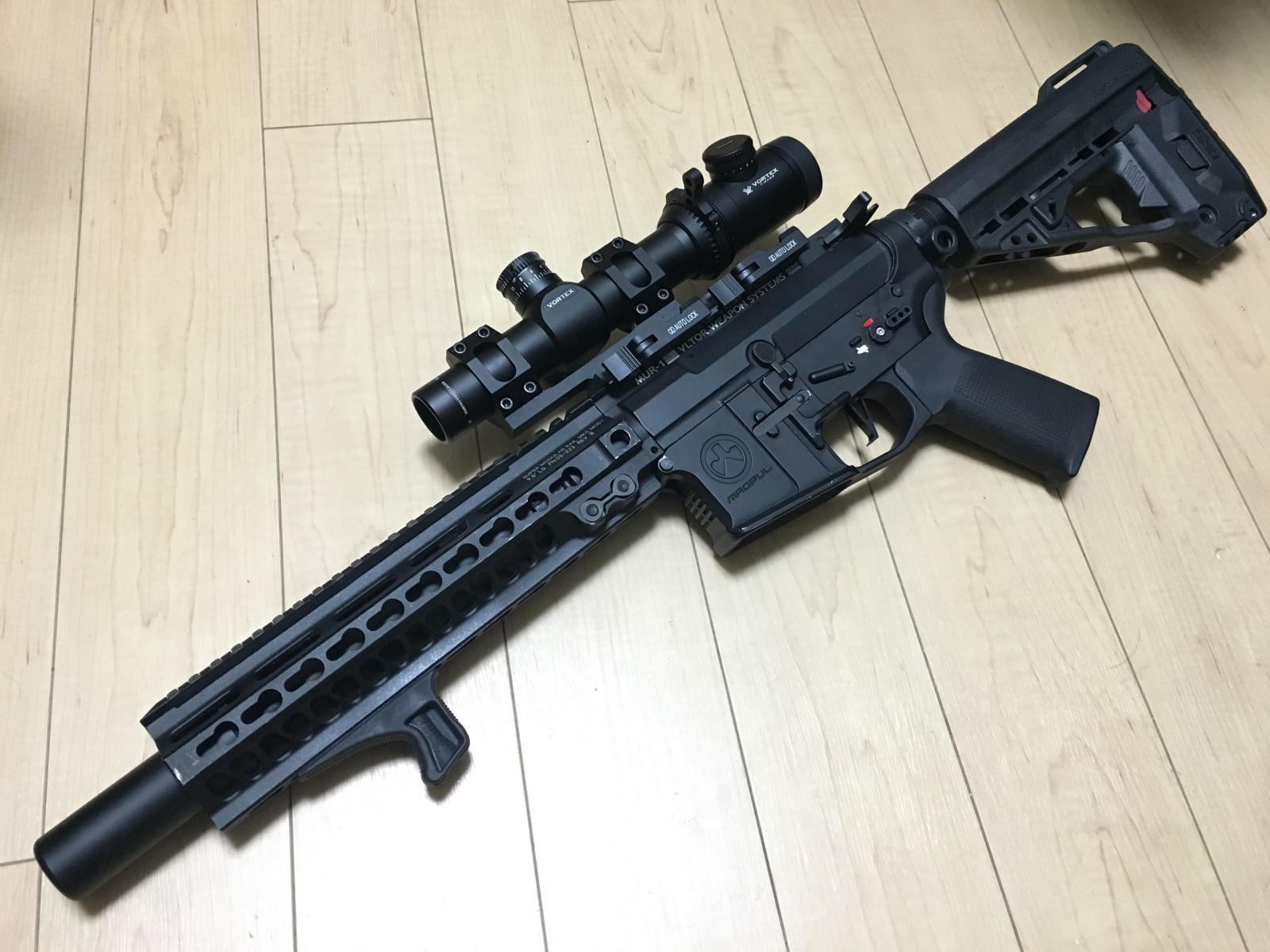BTC Chimera MK2とDSGを組み込んだキメラM4(DSG M4)のセクターギアを