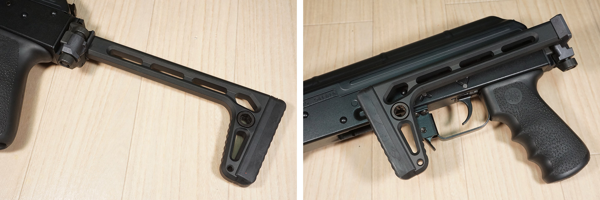 SIG SAUER MCX/MPX用ミニマリスト・ミニ・フォールディングストックを