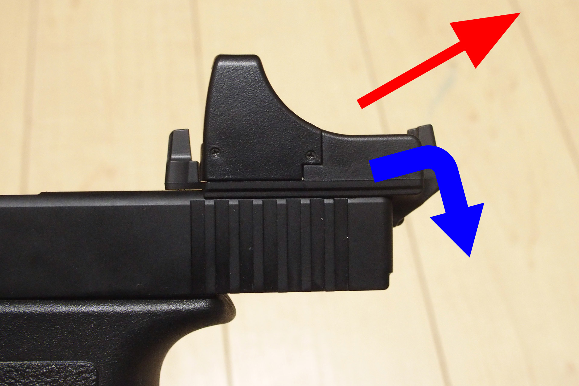 東京マルイ マイクロ プロサイトとGlockシリーズ用マウントを買って