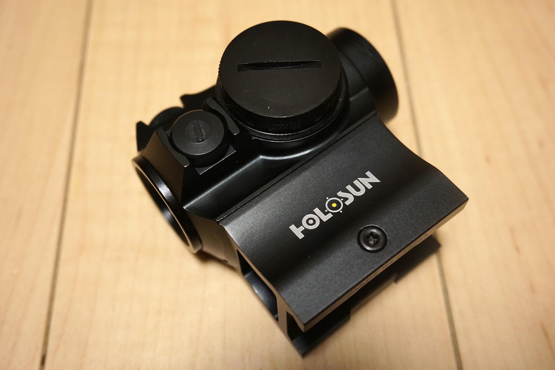 新登場の黄色レティクル ドットサイト HOLOSUN HE503R-GDのレビュー