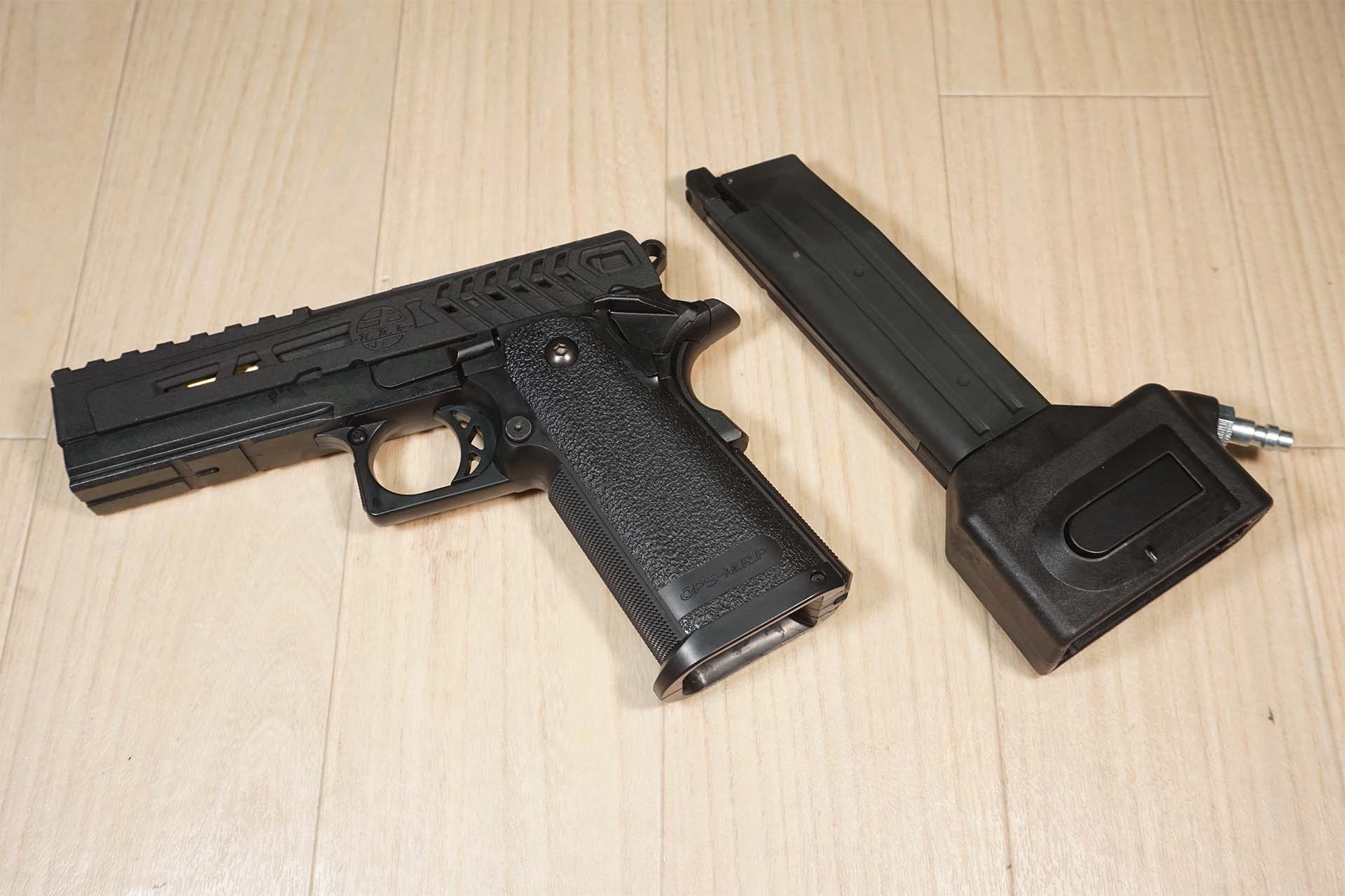 苺屋オリジナル ハイキャパ 4.3 HPAカスタム、タイニィフェザー