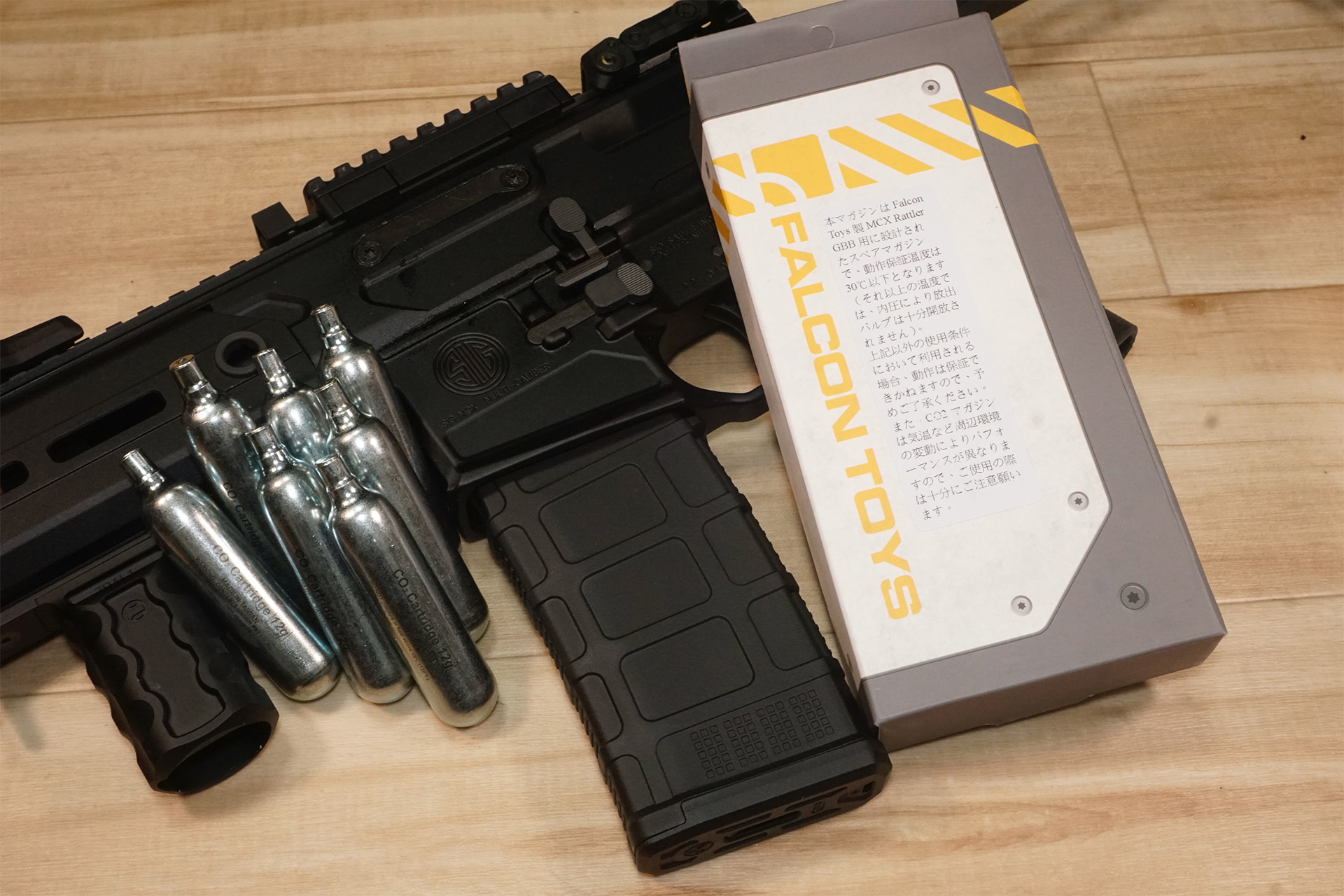 東京マルイ M4MWS カスタム 純正マガジン4つ付属 東京マルイM4MWS