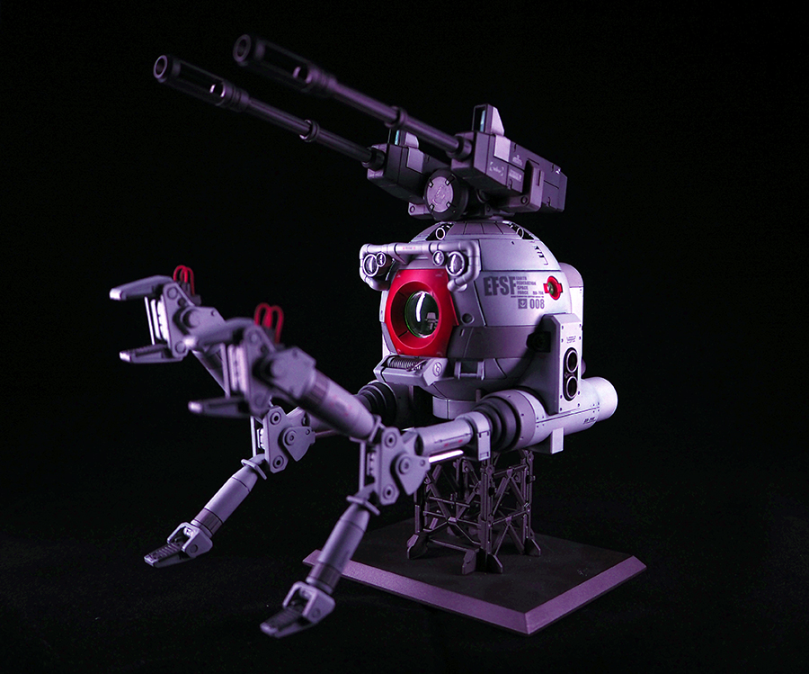 BANDAI｜バンダイ] MG 1/100 RB-79K ボール 第08MS小隊版 完成報告