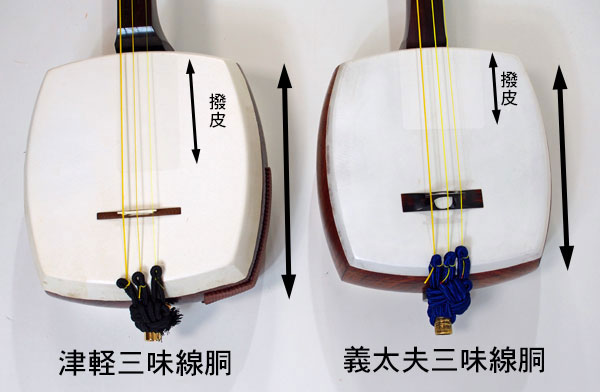 三味線コラム-No.237 義太夫の三味線を詳しくご紹介します〜胴編