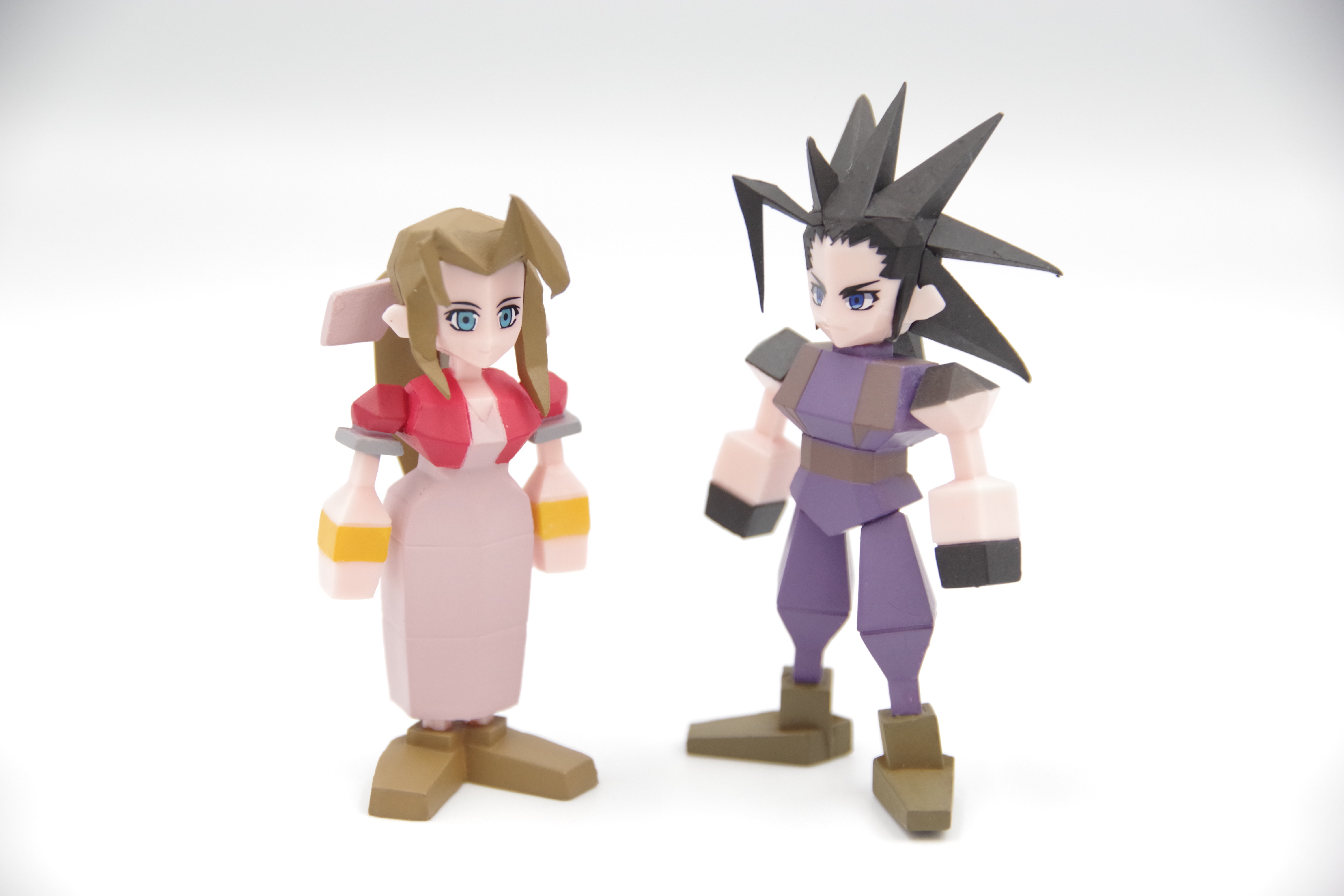 FINAL FANTASY Ⅶ REBIRTH発売記念くじ D賞 ミニフィギュア7体セット&G