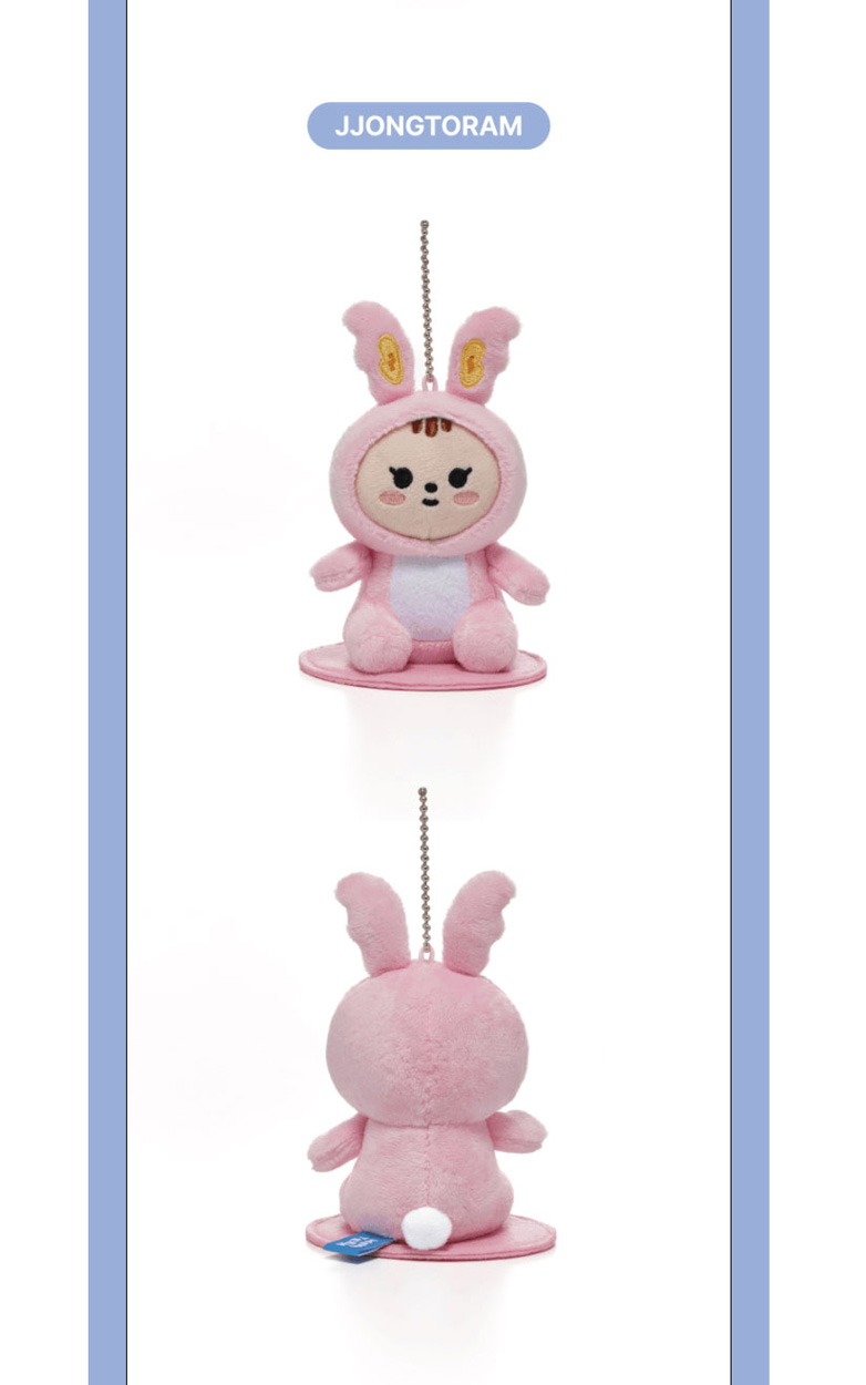 SEVENTEEN – MINITEEN OFFICIAL MD MAGNET PLUSH KEYRING – KIMJA