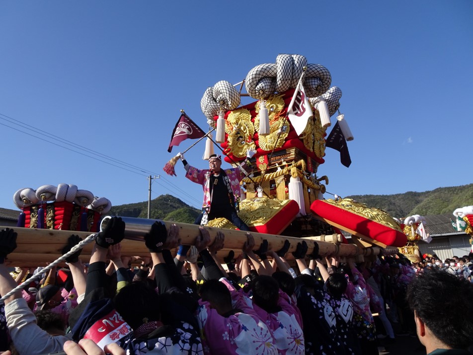 西下太鼓台 2023年4月8日撮影（観音寺市高屋町）｜シゲちゃんの独り言