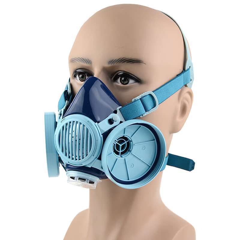 KOKEN 7191DKG Half Mask Respirator Set, Dust Mask and Gas Mask