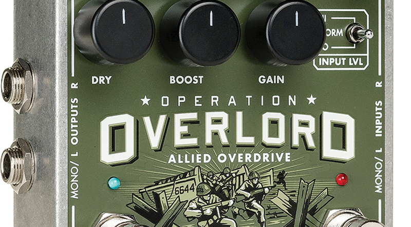 Electro-Harmonix Operation Overlord Allied Overdrive – Vintage