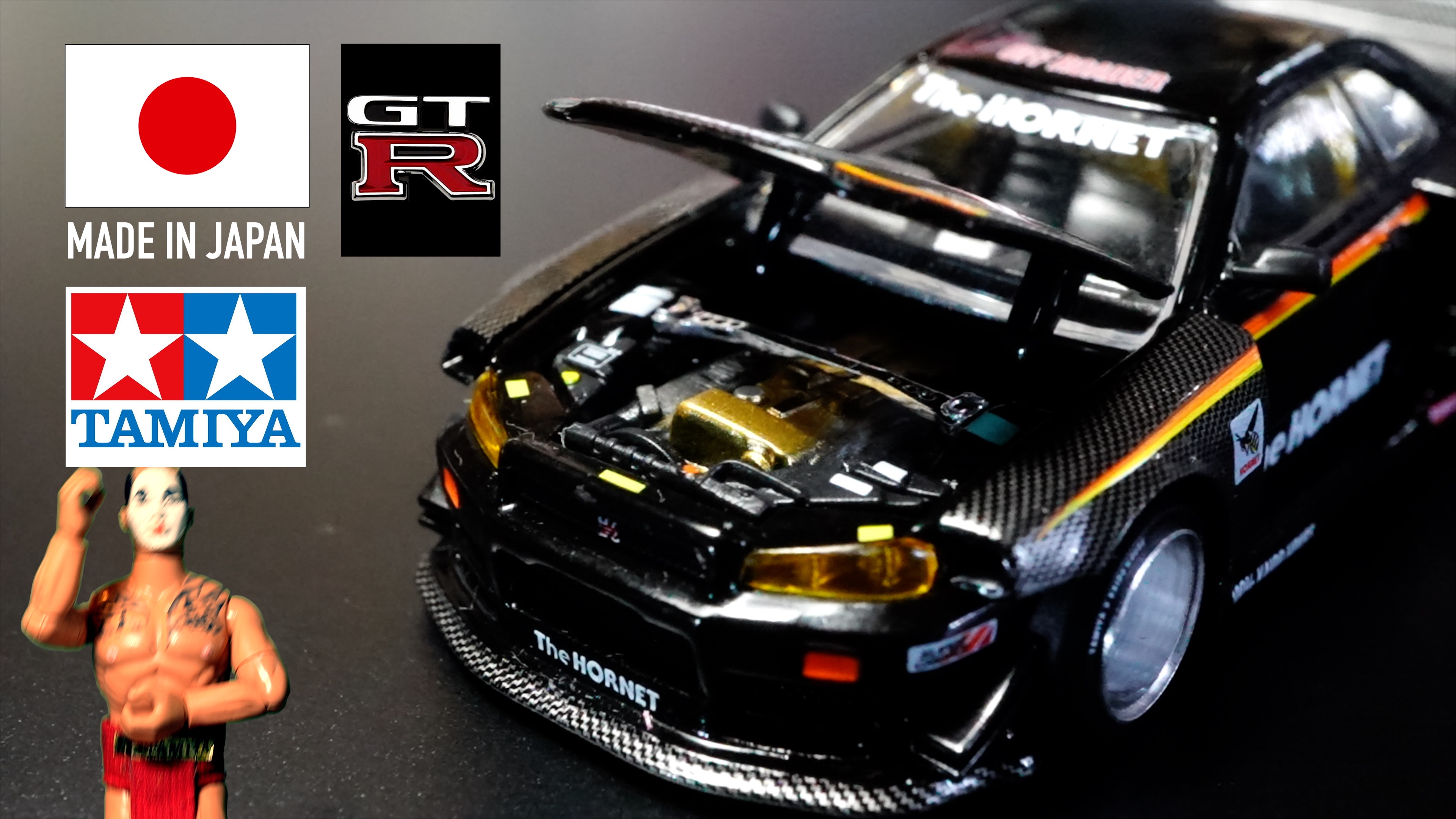 日産 スカイライン GTR R34 タミヤ ホーネット ミニカー | チーム