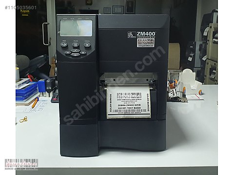 ZEBRA ZM400 BARKOD ETİKET YAZICI 300 DPI 1 YIL GARANTİLİ