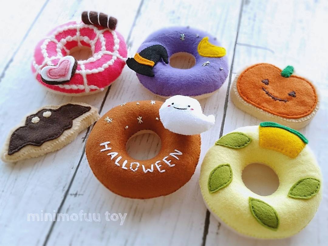 ハロウィンドーナツ＆クッキー🎃🍩 | minimofuu toy