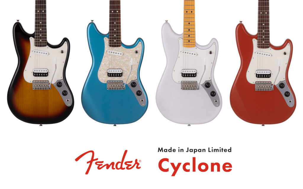 フェンダーから“2024年限定モデル”『Made in Japan Limited Cyclone