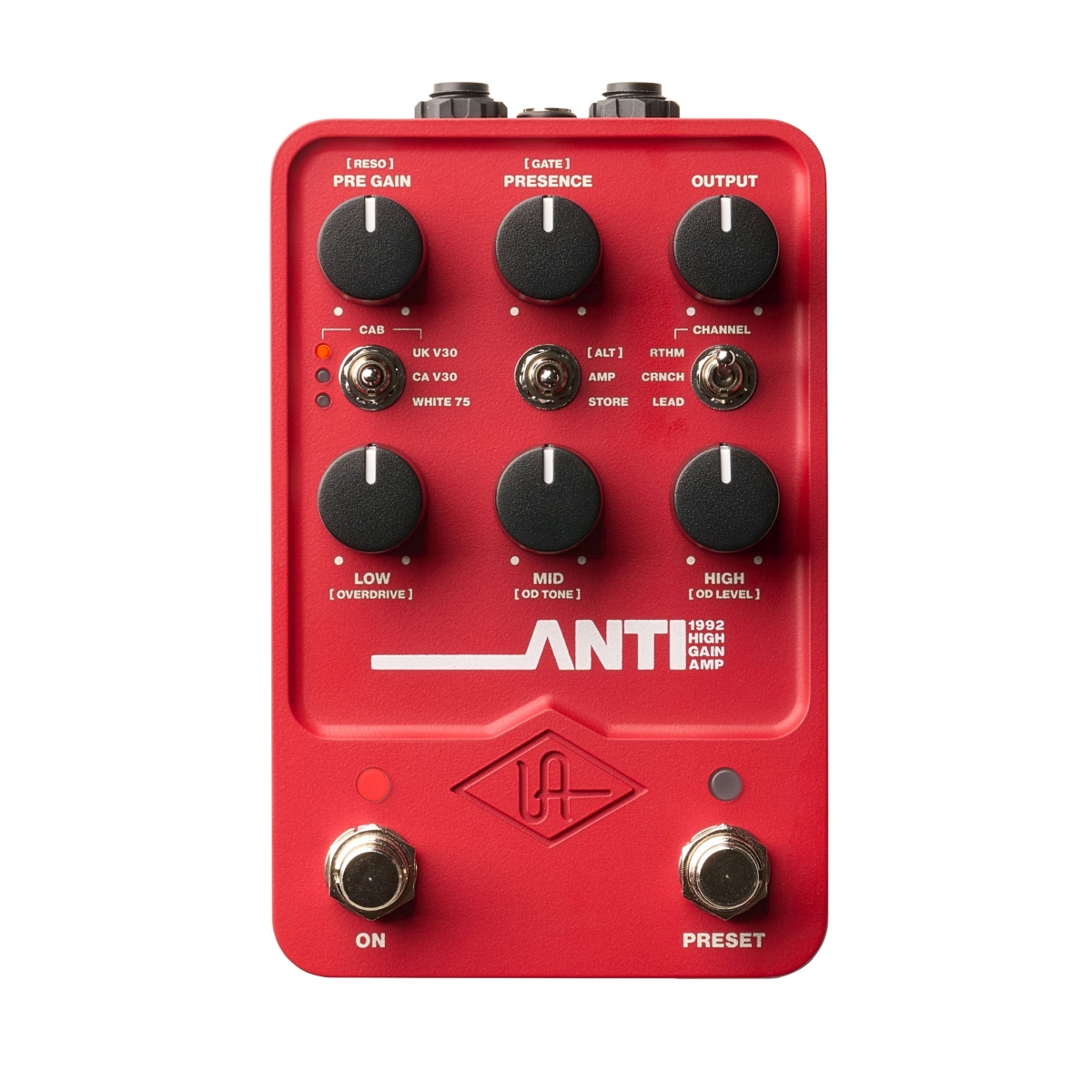 UNIVERSAL AUDIO 新製品 UAFX ANTI 1992 High Gain Amp – GuitarQuest