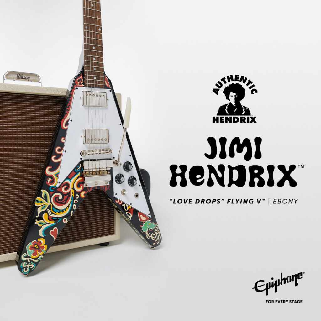 ジミ・ヘンドリックスの愛機を再現してEpiphone Inspired by Gibson
