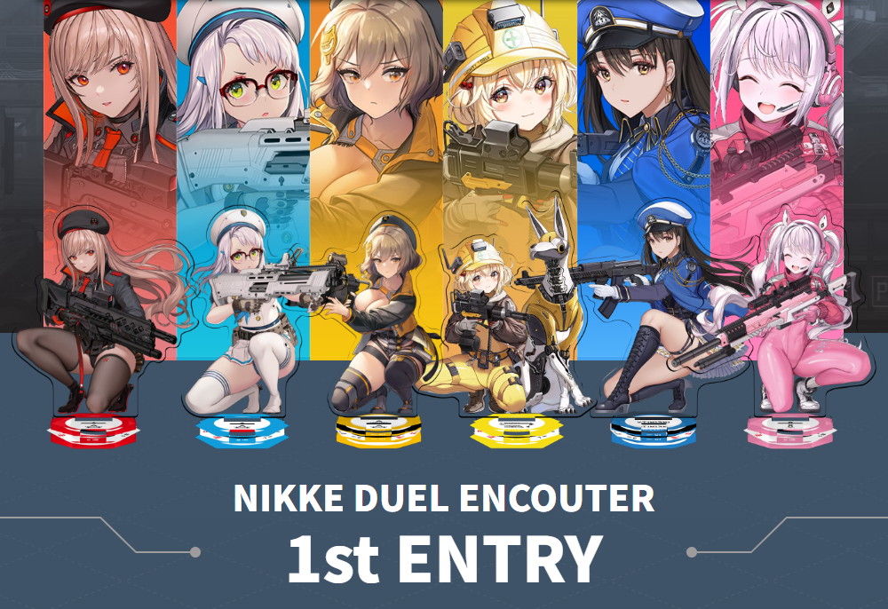 ムービック、『勝利の女神：NIKKE』アクリルスタンドカードゲーム