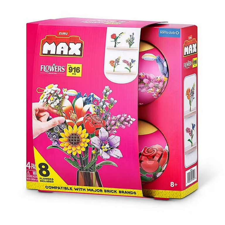 Zuru MAX Premium Building Bricks Collection, 4 Pack - Walmart.com