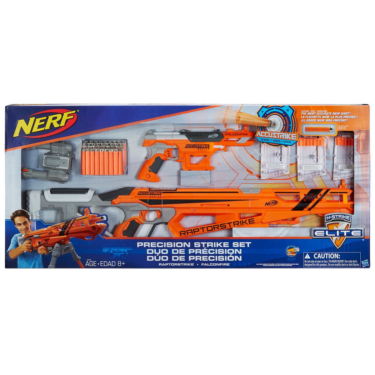 Nerf Firefly Mission Kit - Glow-in-the-Dark Clip System Blaster