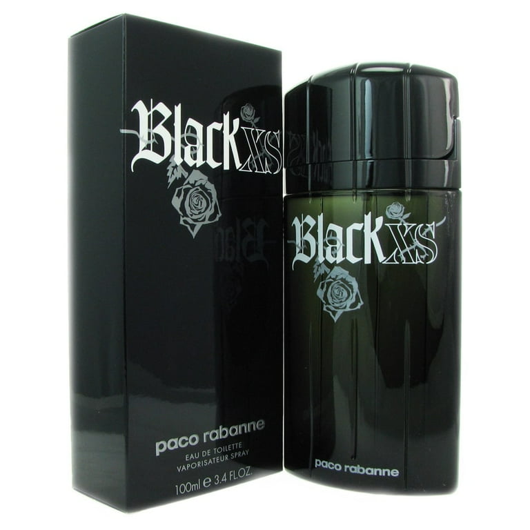 Paco Rabanne Black XS Perfume for Men, 3.4 oz Eau De Toilette
