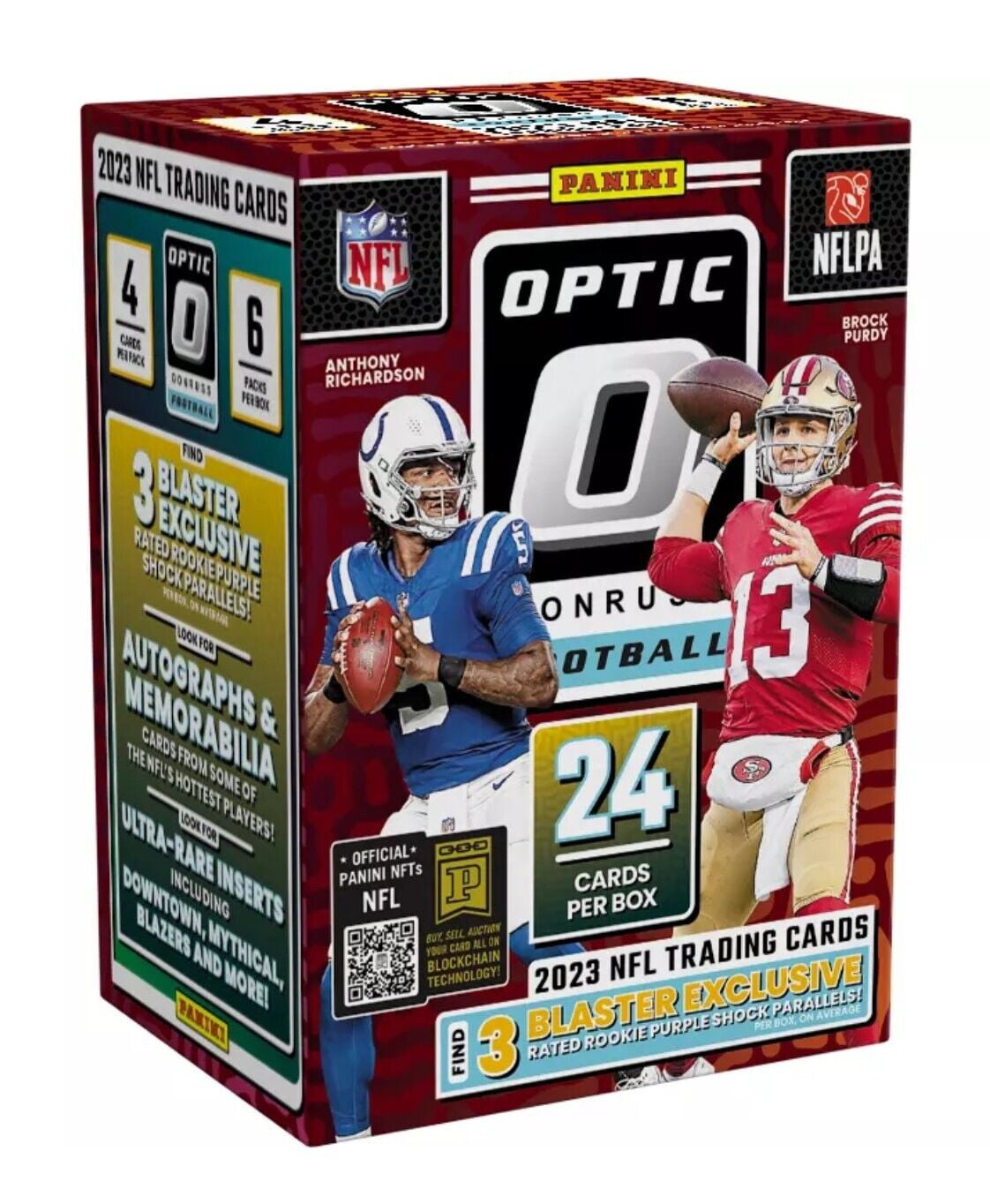 NFL 2023 Panini Donruss Optic Blaster Box- Football Trading Cards