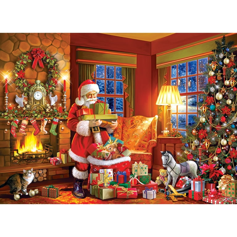 Cra-Z-Art Kodak 1000 Piece Christmas Eve Delivery Interlocking