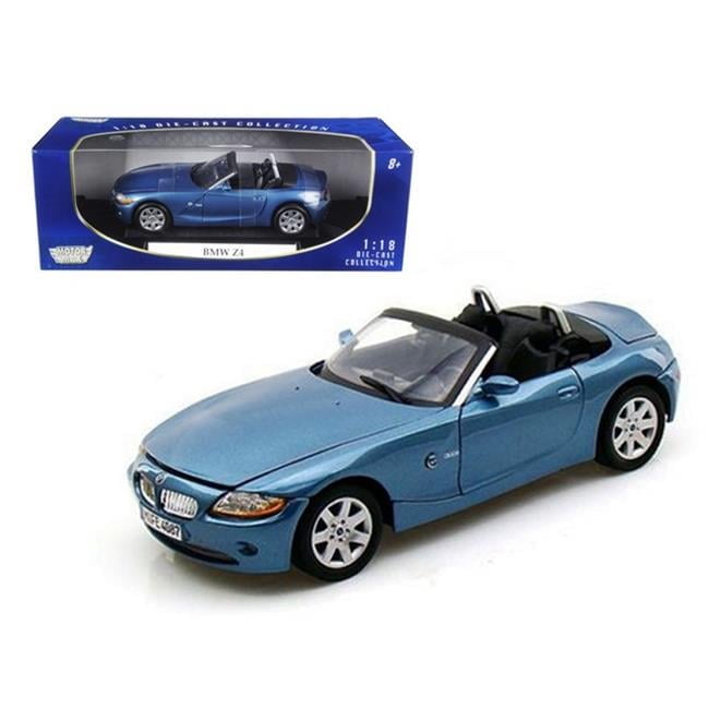 BMW Z4 Convertible Blue 1-18 Diecast Model Car - Walmart.com