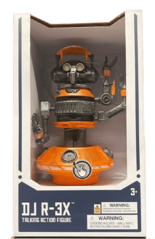 Disney Parks DJ R-3X Talking Action Figure – Star Wars New