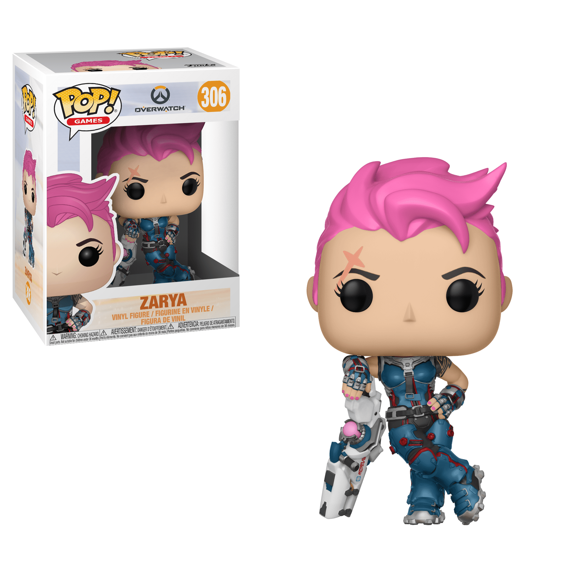 FUNKO POP! GAMES: Overwatch - Zarya - Walmart.com