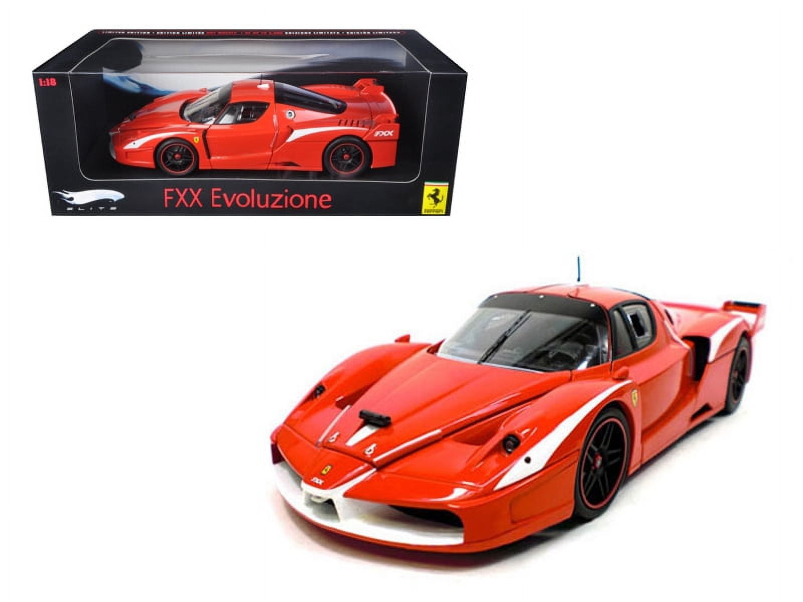 Ferrari FXX Evoluzione Red Elite Edition 1/18 Diecast Model Car by