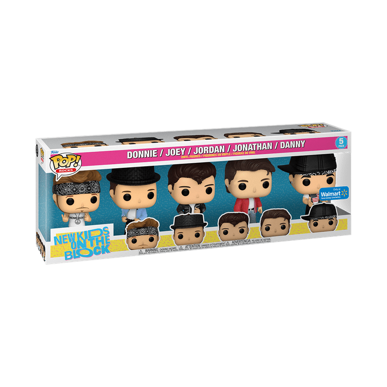 Funko Pop! Rocks: New Kids on the Block 5-pack Vinyl Figures