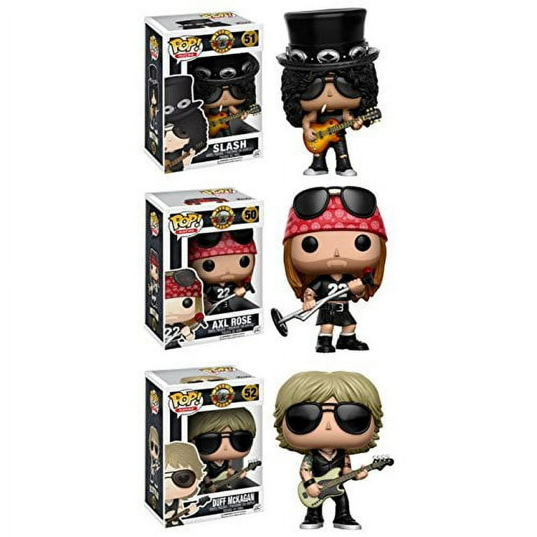 Funko Rocks: Pop Music Guns N Roses Collectors Set-Slash, Axl Rose