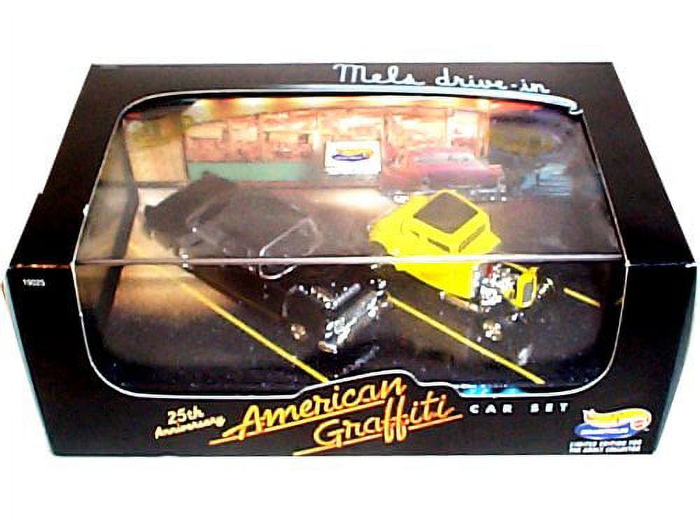 Hot Wheels AMERICAN GRAFFITI 25th Anniversary Diecast Car Set