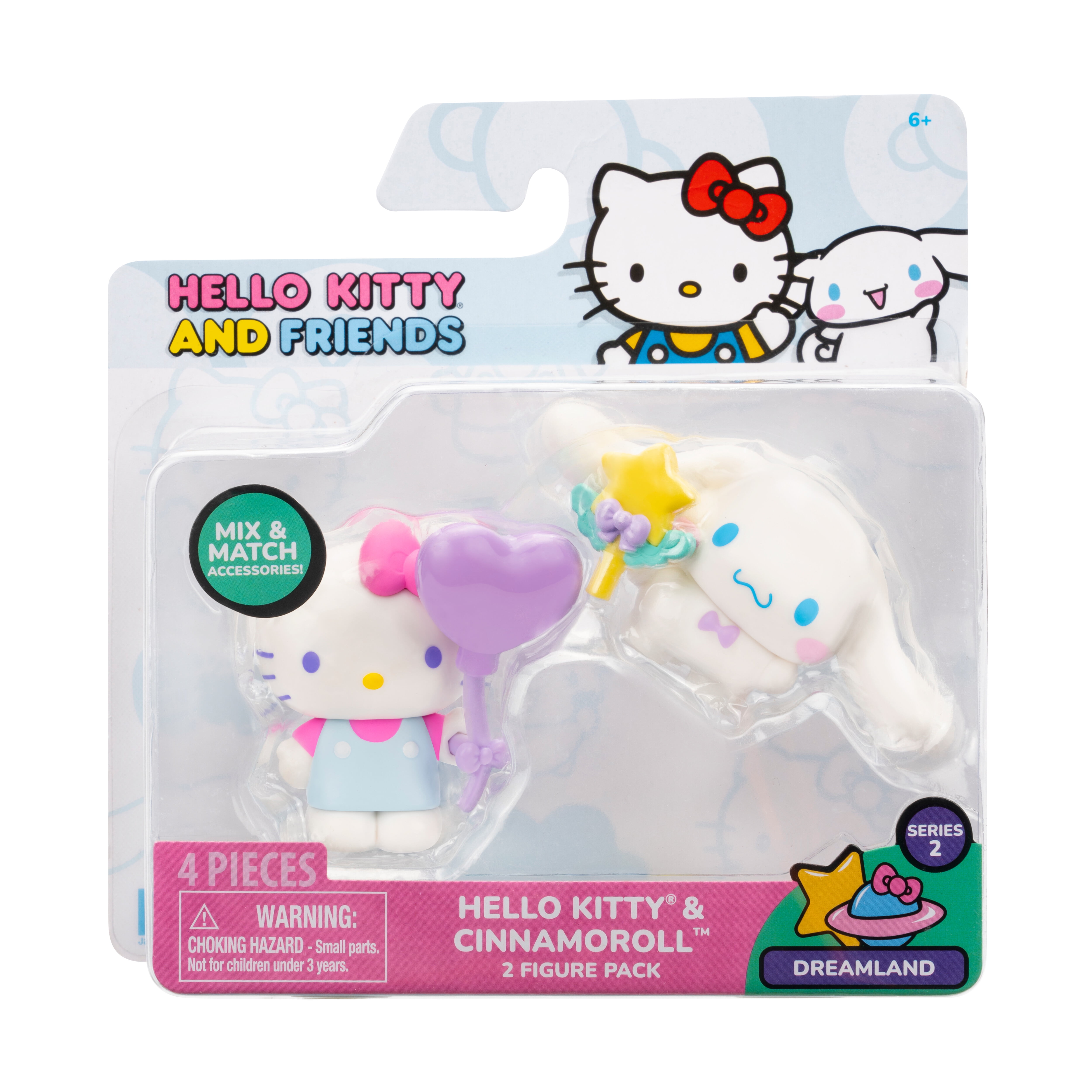 Hello Kitty and Friends Dreamland 2 Figure Pack - 2