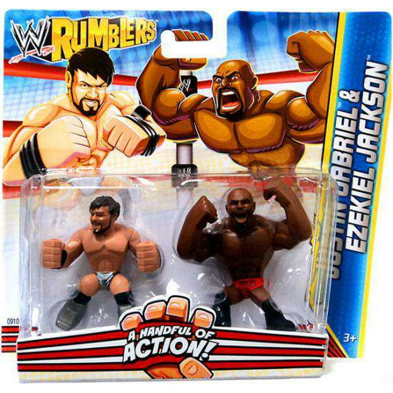 Justin Gabriel & Ezekiel Jackson Mini Figure 2-Pack Rumblers