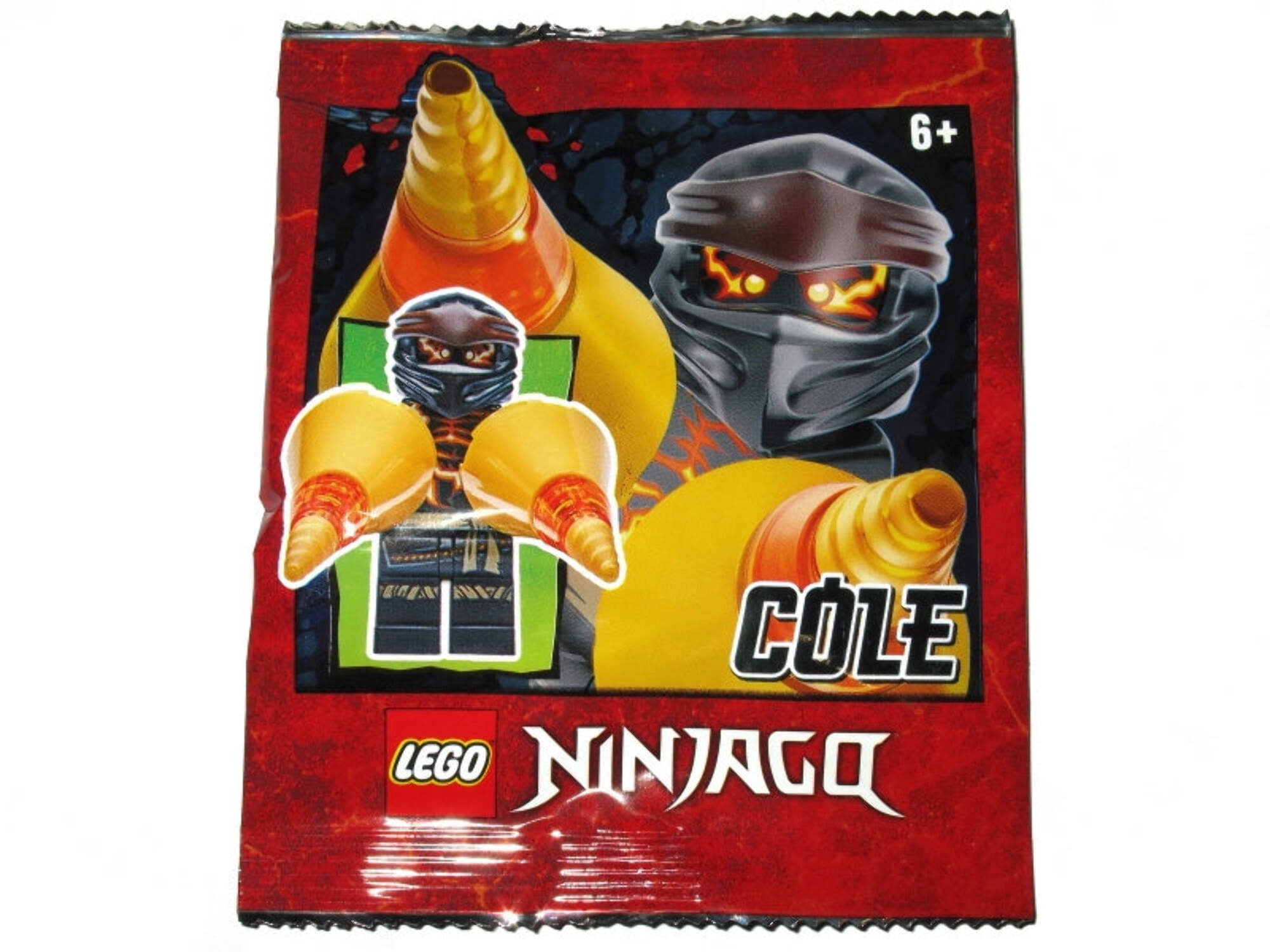 LEGO Ninjago Cole (Master of the Mountain) Minifigure Foil Pack