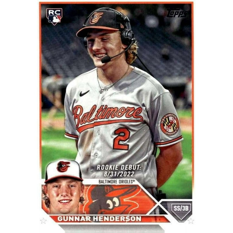 MLB 2023 Topps Update Series Gunnar Henderson US18 (Rookie