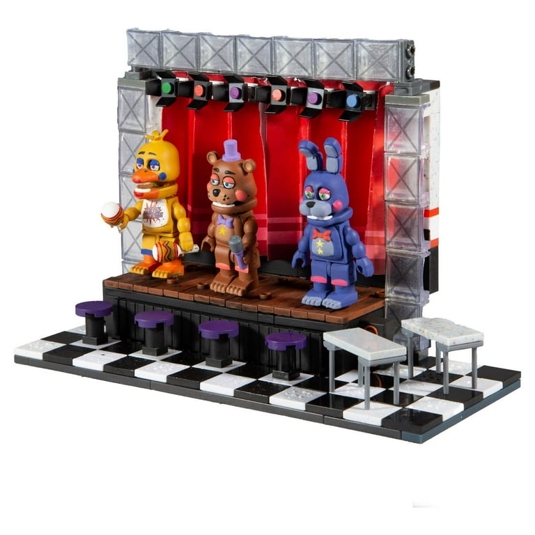 McFarlane FNAF Concert Stage Playset - Large Construction Toy Game