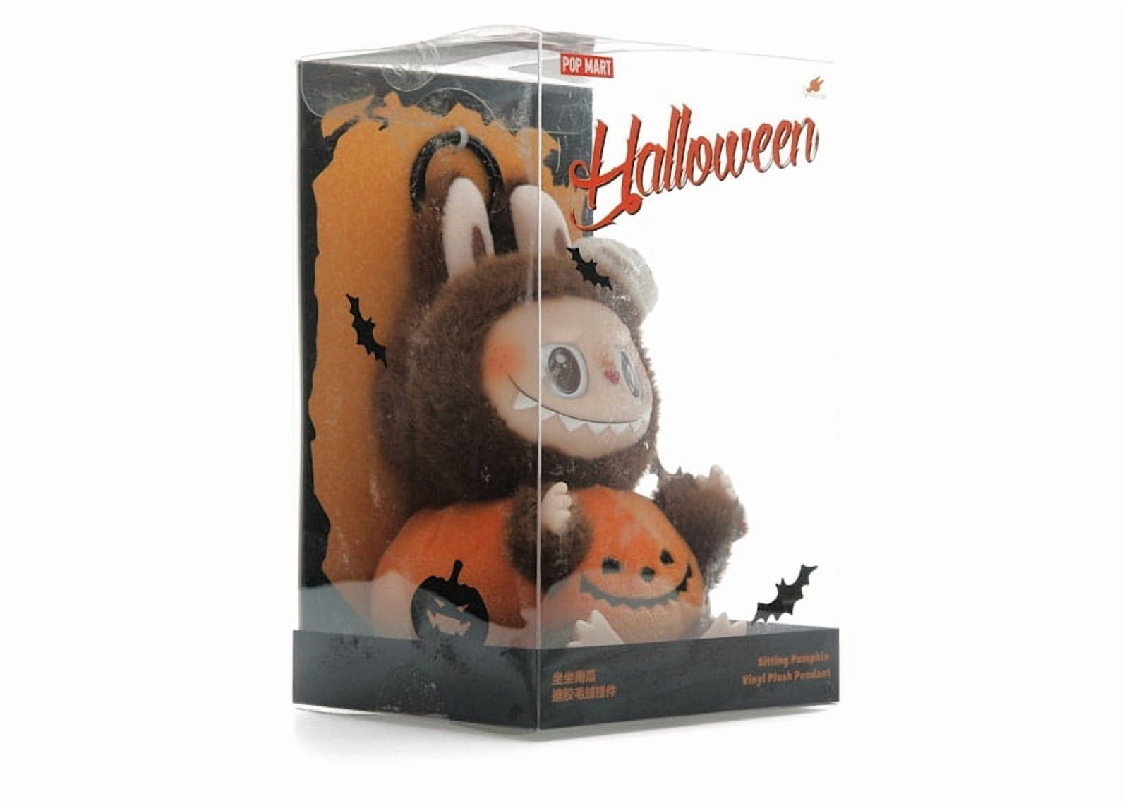 Pop Mart Labubu Happy Halloween Party Series-Sitting Pumpkin Vinyl