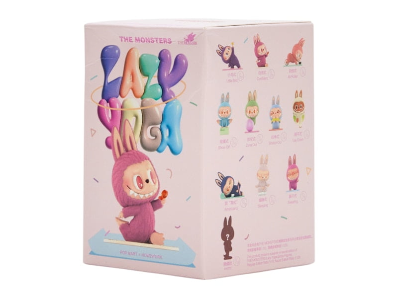 Pop Mart Labubu The Monsters Lazy Yoga Series Figures Single Blind