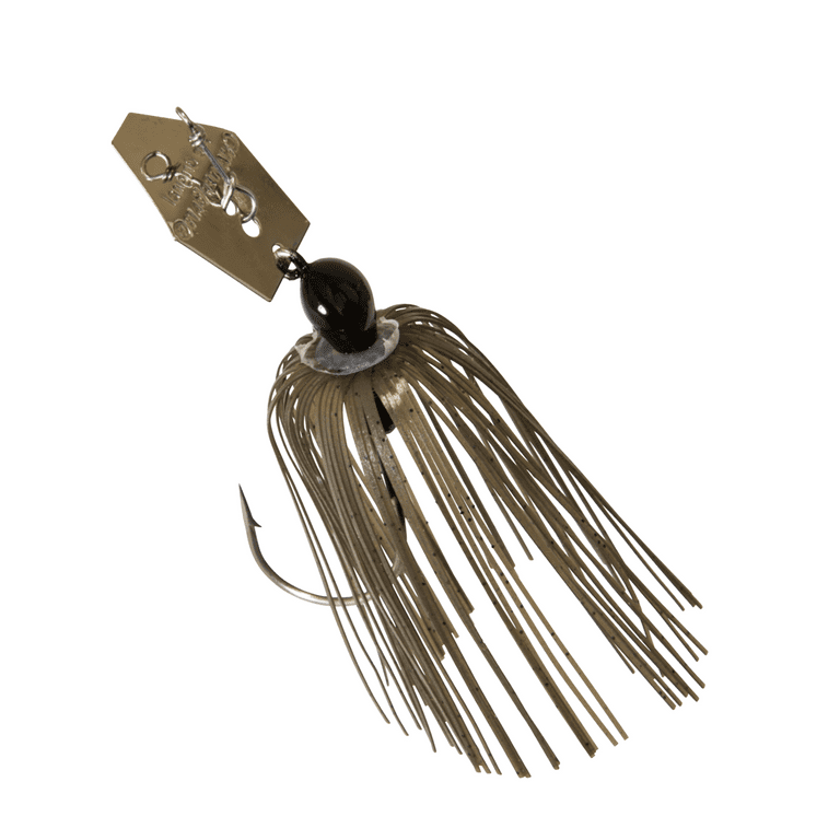 Z-Man ChatterBait Original 3/8 oz Green Pumpkin Bladed Swim Jig