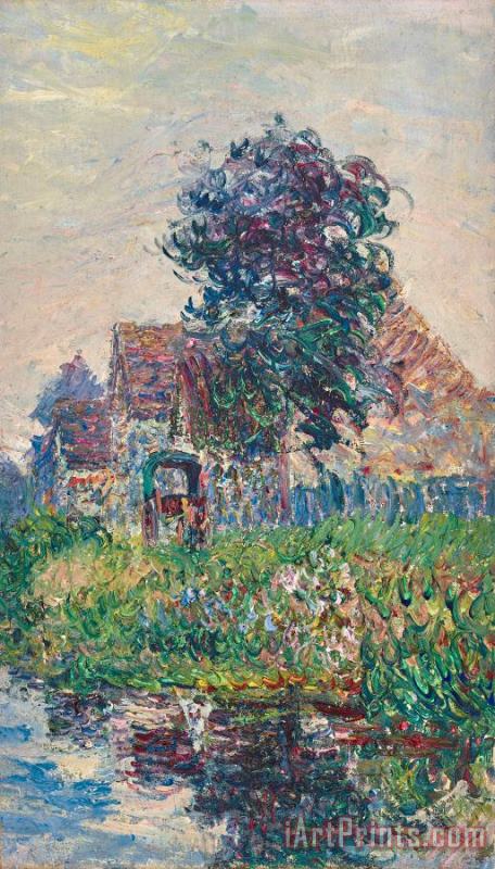 Gustave Loiseau Bord De La Riviere Art Print for sale - iArtPrints.com