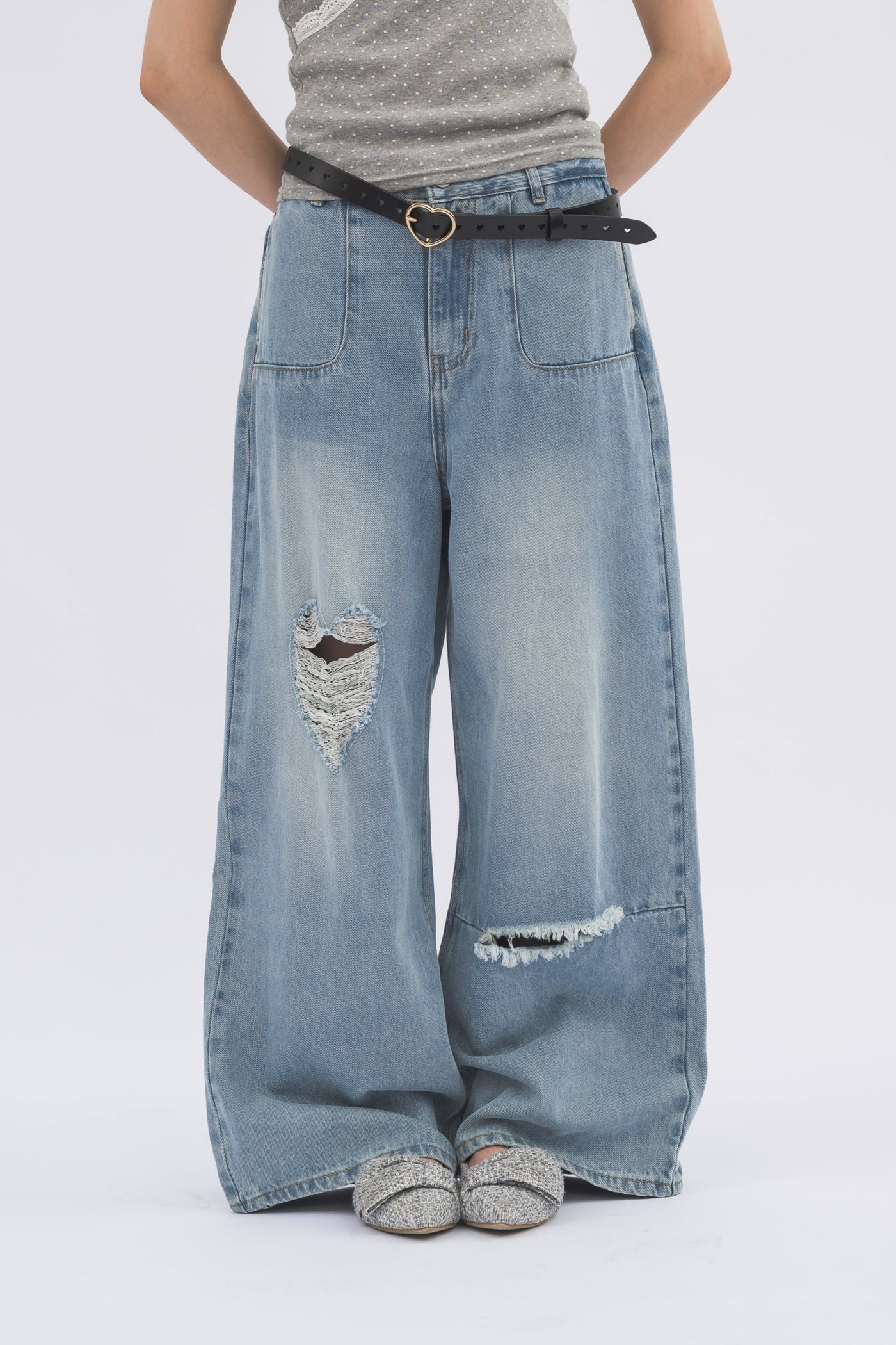 heart damage denim – idem