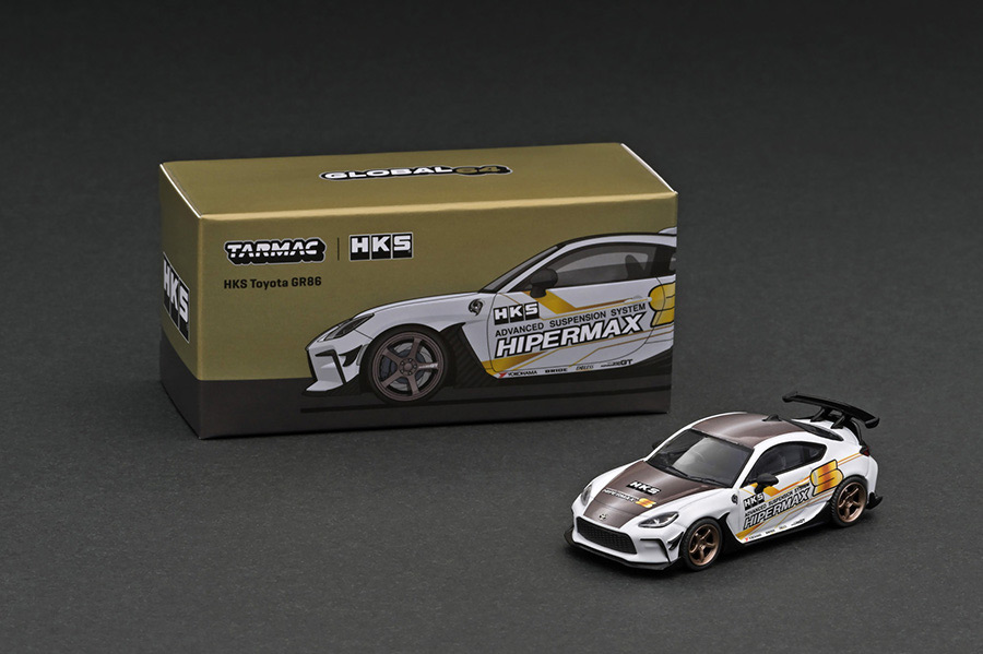 T64G-038-WH 1/64 HKS Toyota GR86 HKS HIPERMAX | LINE UP | [公式