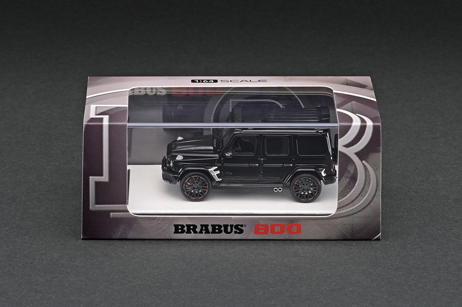 TK-MH6402GB 1/64 BRABUS 800 Metallic Black | LINE UP | [公式