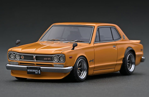 IG1931 1/43 Nissan Skyline 2000 GT-R (KPGC10) Brown | LINE UP